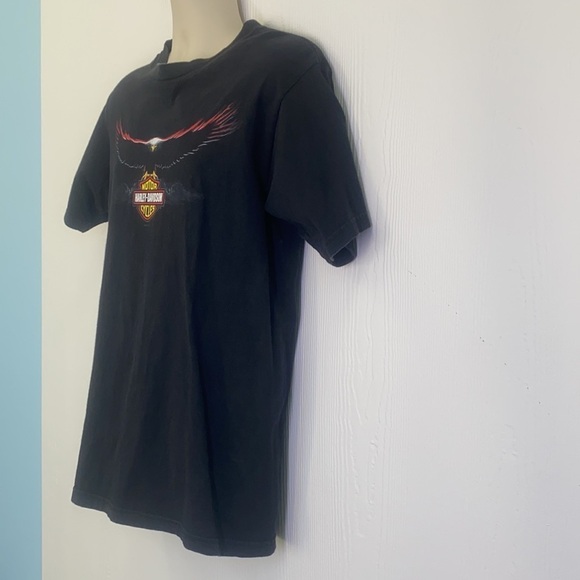 Harley Davidson - Vintage Bald Eagle Myrtle Beach South Carolina Shirt Size Med - Picture 5 of 10